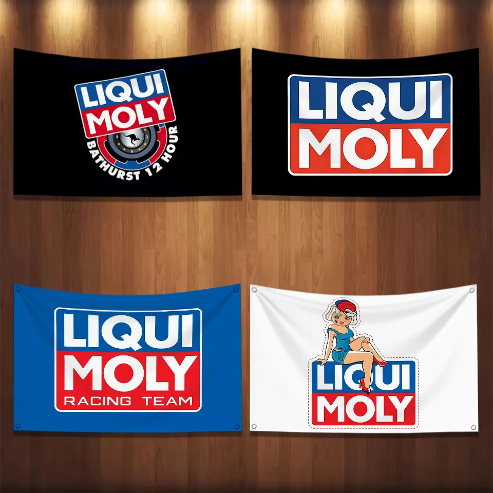 L-Liqui Molys Bandiera pubblicitaria Bandiere del mondo per camere da letto Decorazioni per esterni Giardino domestico Decorazioni autunnali Decorazione della camera da letto Messico