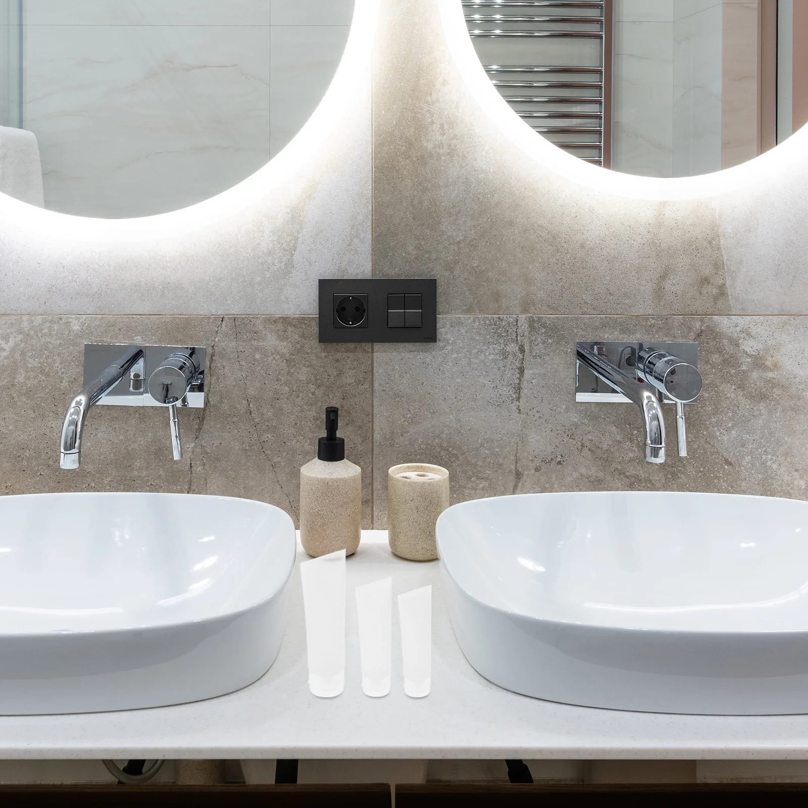 

30Pcs Refillable Transparent Frosted Squeeze Tubes Travel Plastic Bottles for Toothpaste Shampoo Lotion 20ml 30ml 50ml Portable