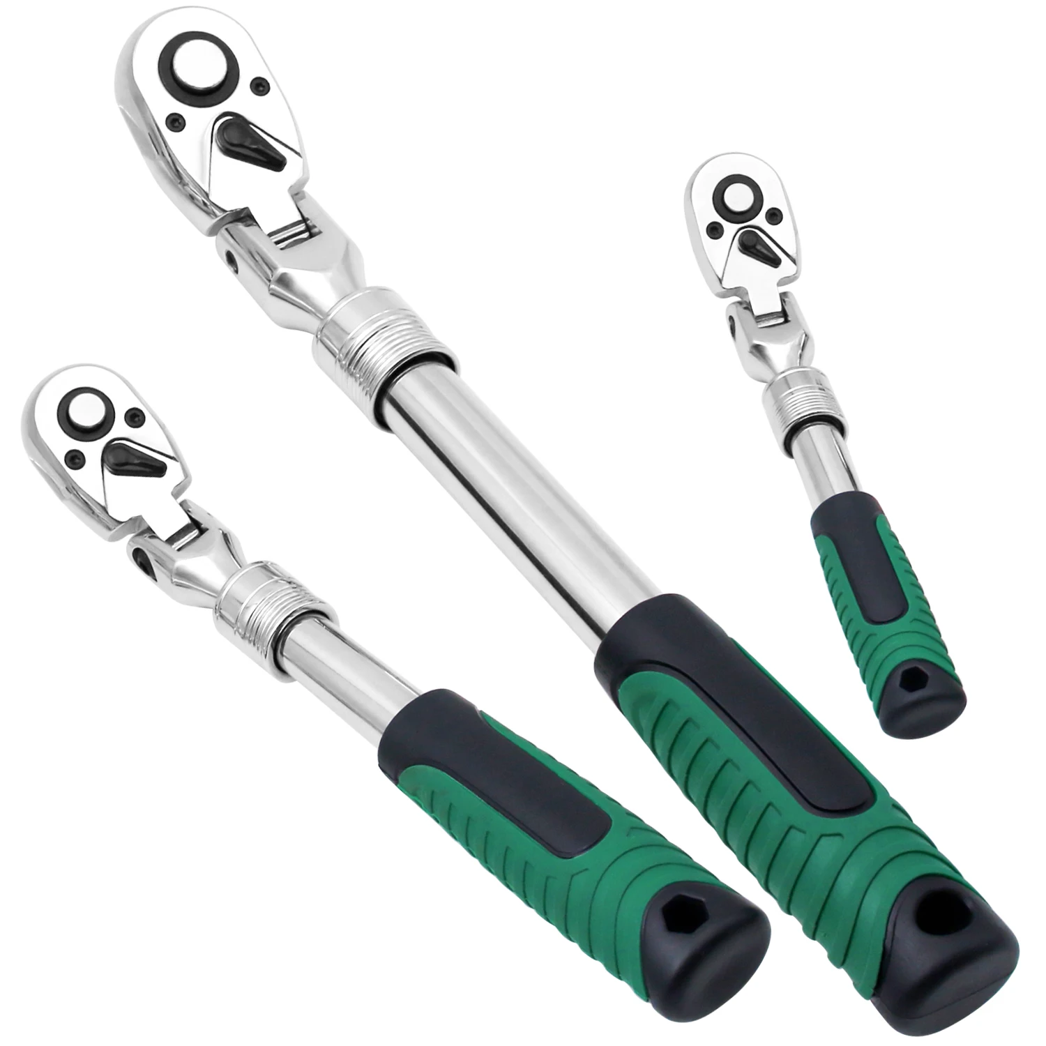 

72 зуба 1/4 "3/8" 1/2 "регулируемая удлинительная ручка приводной торцевой ключ стандартный храповой ключ телескопический торцевой ключ гаечный ключ