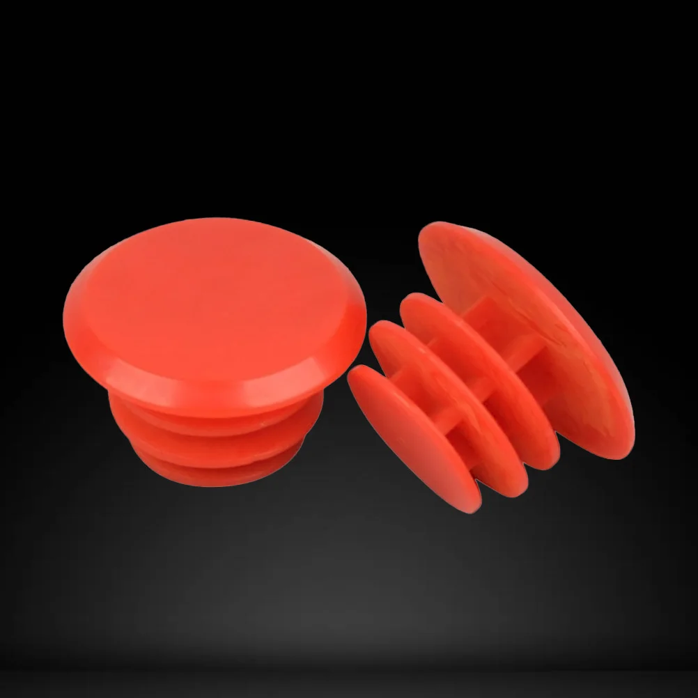 22 مللي متر دراجة المقود نهاية المقود المقابس قبعات ل الطريق الجبلية دراجة بار نهاية المقابس بار ينتهي الأحمر #4