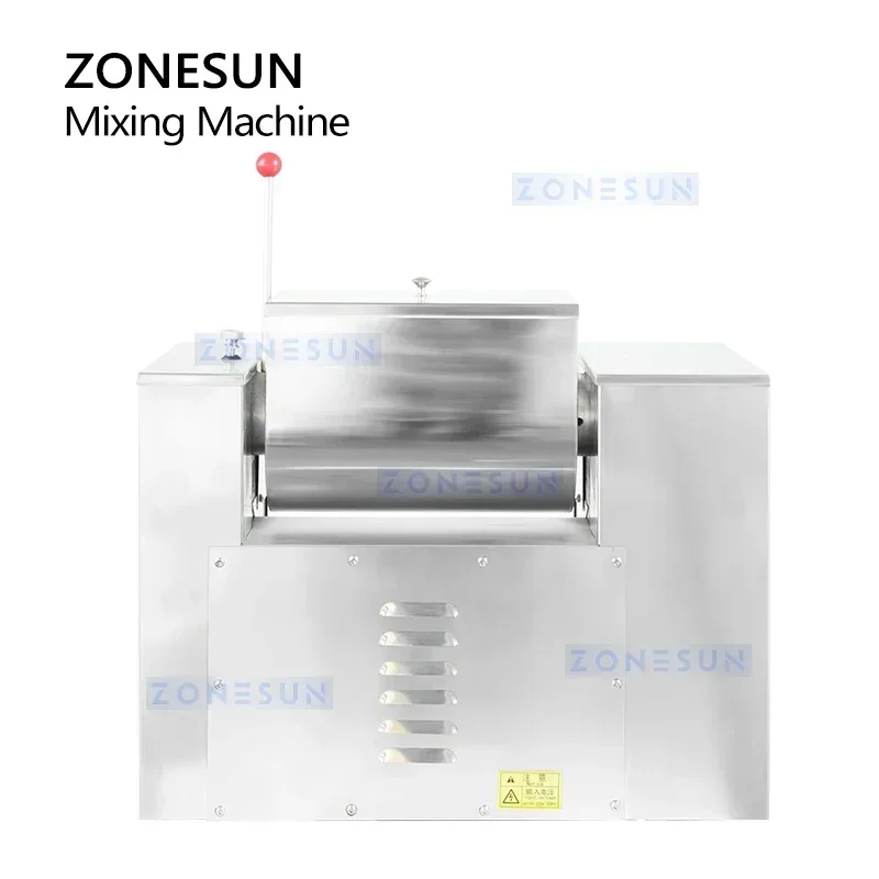 ZONESUN ZS CH10 10л порошковый миксер для зерна муки, блендер для пасты из нержавеющей стали, бытовой коммерческий производственный продукт, предварительная обработка