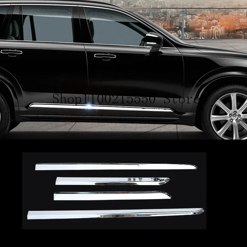 

Накладки на боковые двери для volvo XC90 2015-2024 из АБС-пластика