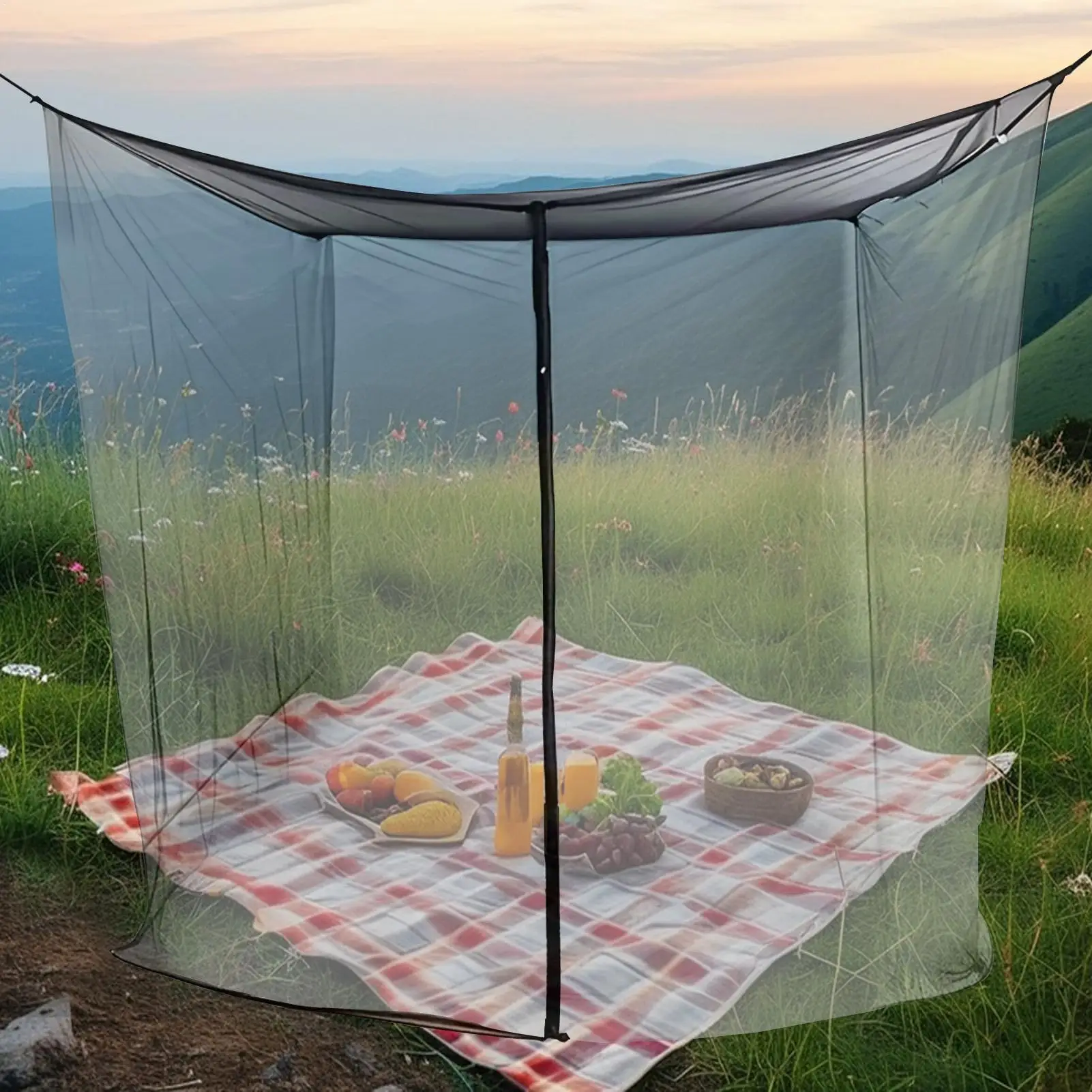 

Camping Tent Net Mosquito Mesh Tent Outdoor Net For Outdoor Camping Hiking Backpacking Backpacking Travel Fishing Hiking Picnic