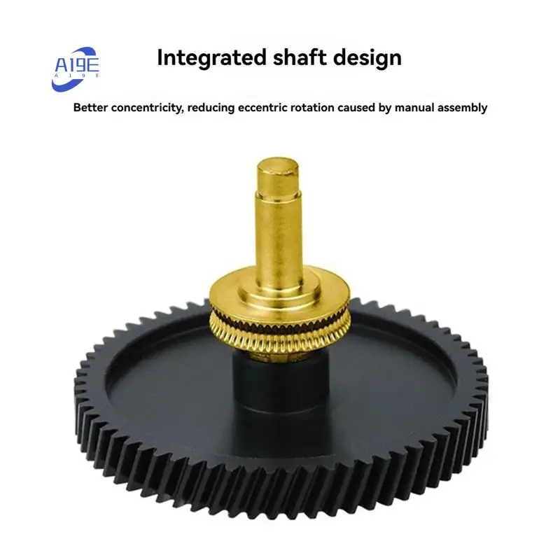 

A19E-шестерня экструдера из закаленной стали в сборе для мини- 3D-принтера Bambu Lab A1/A1, аксессуары для 3D-принтера