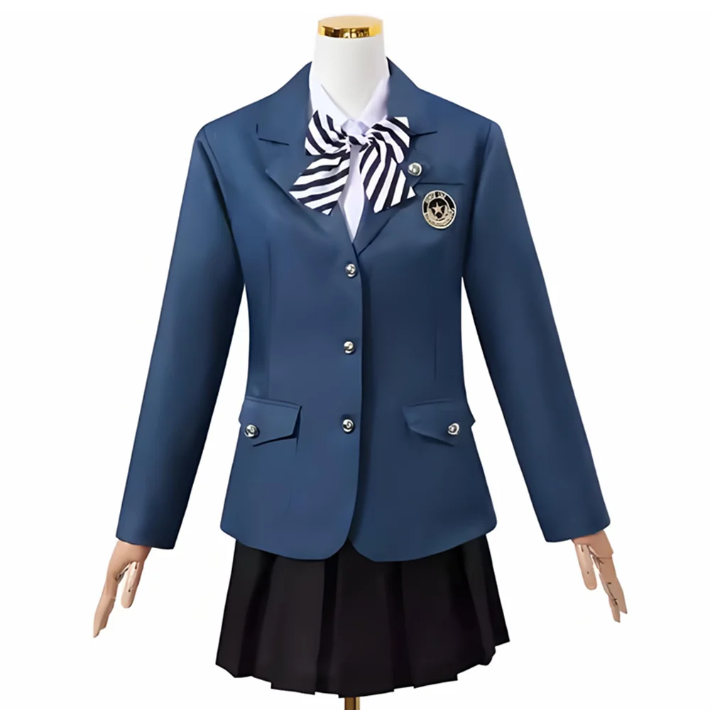 

XIN LAI SEN Unisex Anime Cos Tougou Hifumi Cosplay Costume Halloween Uniform Customized Size