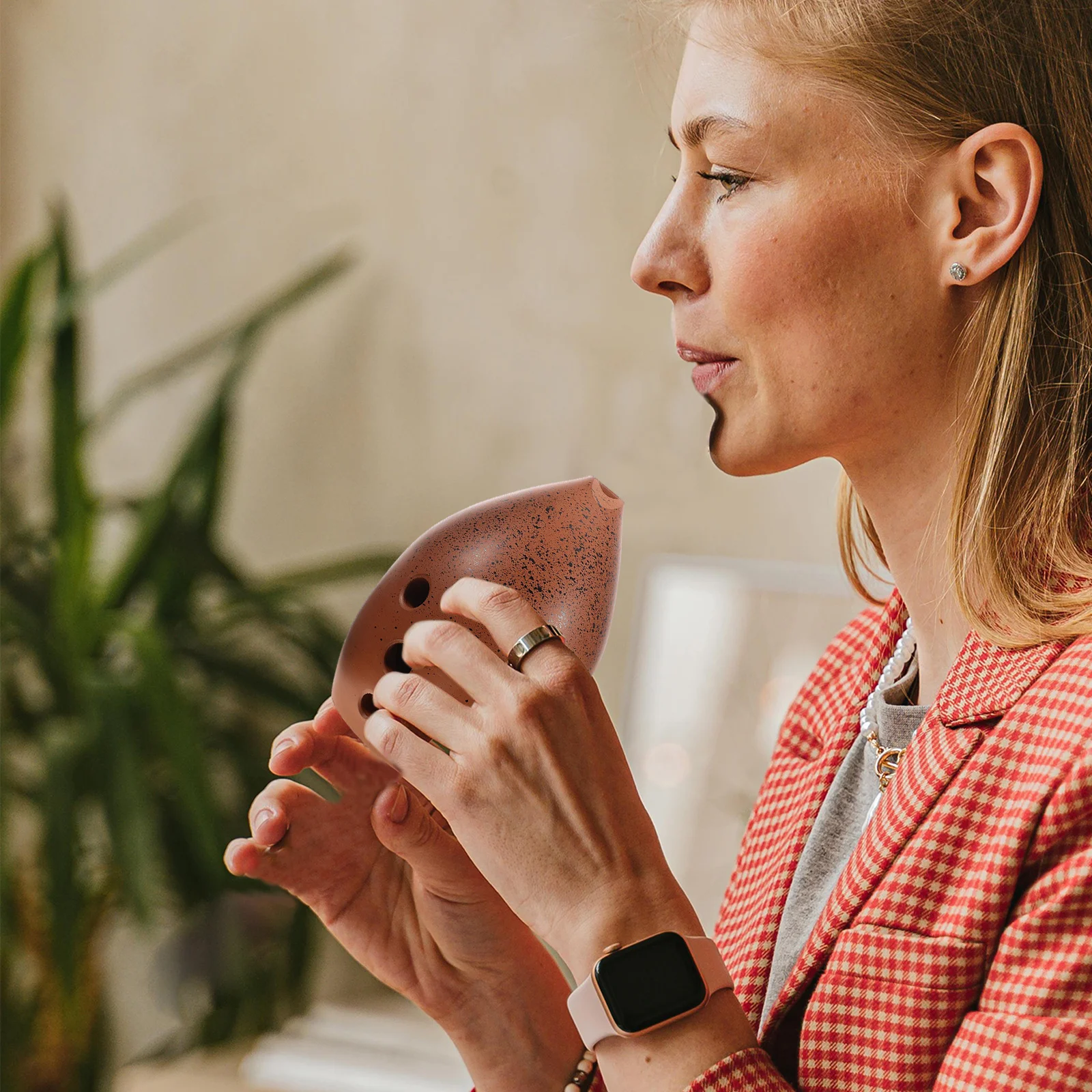 

8 Hole Ceramic Ocarina Flute Chinese Xun Instrument Ancient Traditional Wind Musical Instrument Beginner Kid Children