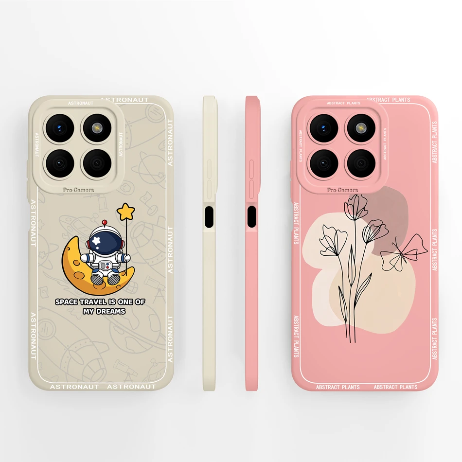 For Honor X8b Case For Honor X8A X8 Phone Back Cover Panda Baby Fundas Full Protection Soft Liquid Silicone Shockproof Bumper