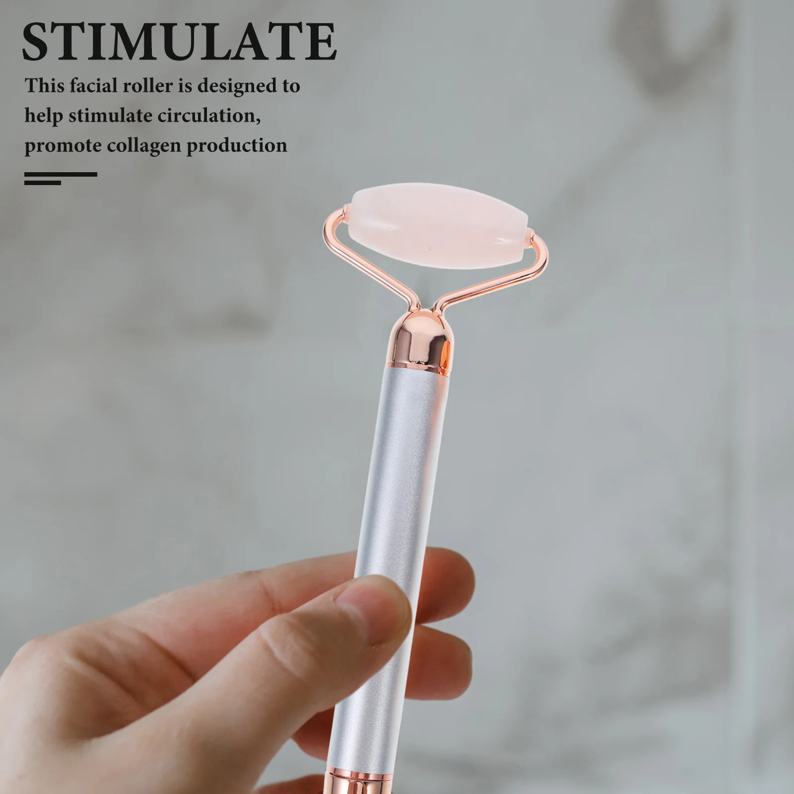 1Set 3-in-1 Jade Facial Roller Kit Durable Professional Gift for Women Birthday Christmas Day 3-in-1 Jade Face Roller