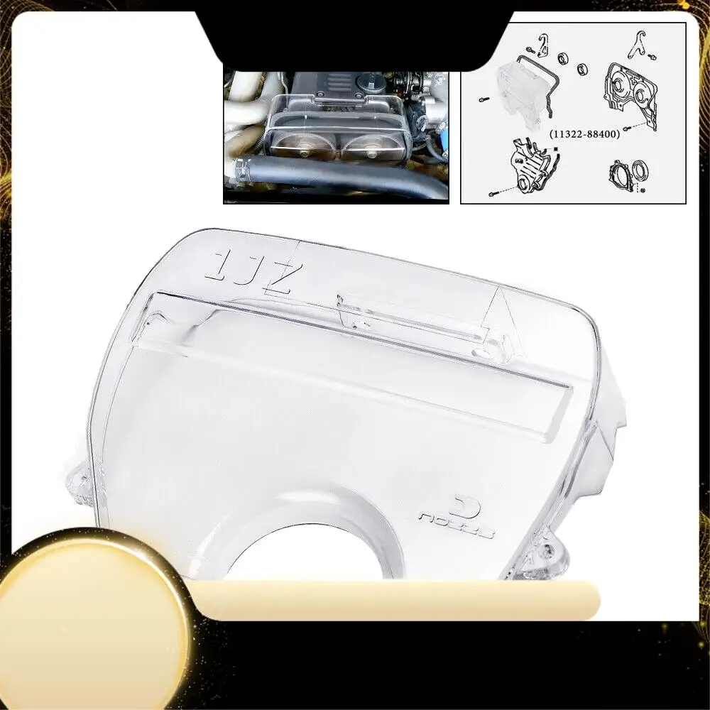 

Прозрачная крышка шкива ГРМ двигателя, крышка механизма синхронизации для 1Jz Soarer Cresta II 86-96 2.5L-A74F