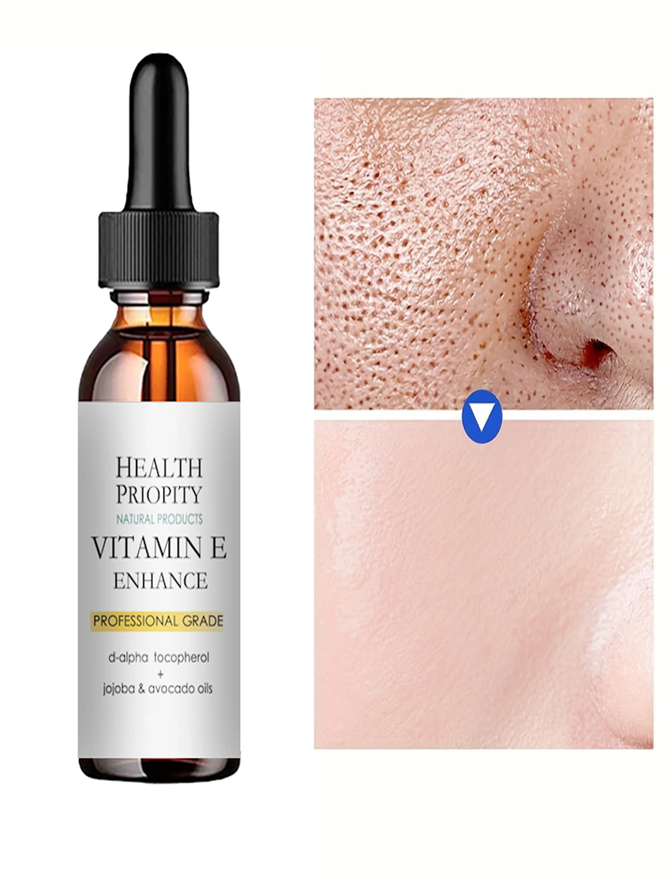 Face Essence Essential OilsVitamin E Skin Oil 100% Nature Face Serum Anti-Wrinkle Moisturizing Tight Whitening Skin Care Essence