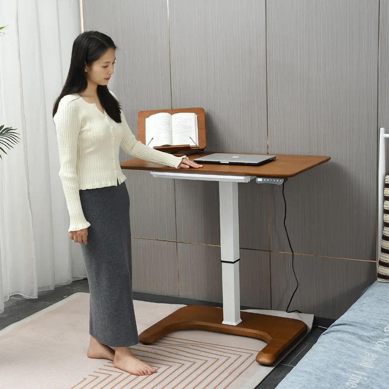 

Desk Adjustable Height Mobile Workbench Household Commercial Lifting Computer Desk Desk