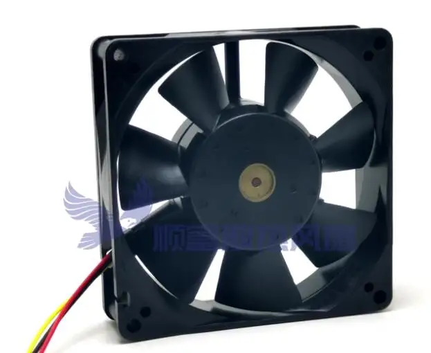 Sanyo Denki 109P0924H401 DC 24V 0.12A 90x90x25mm 3-Wire Server Cooling Fan