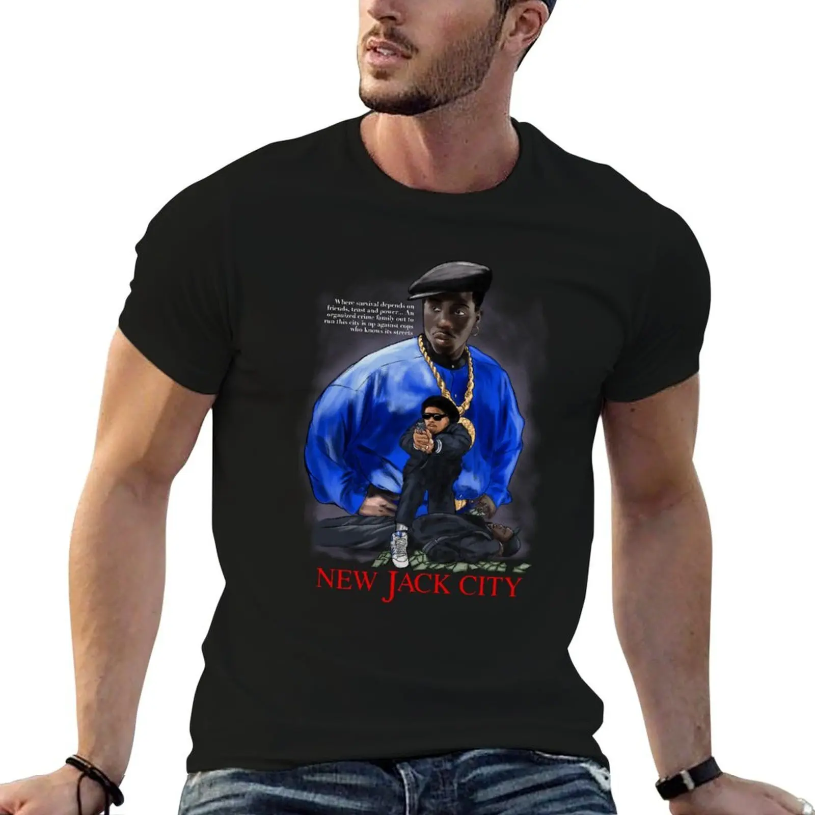 

New print t Jack graphic City t man T-Shirt tshirt anime shirt custom shirt