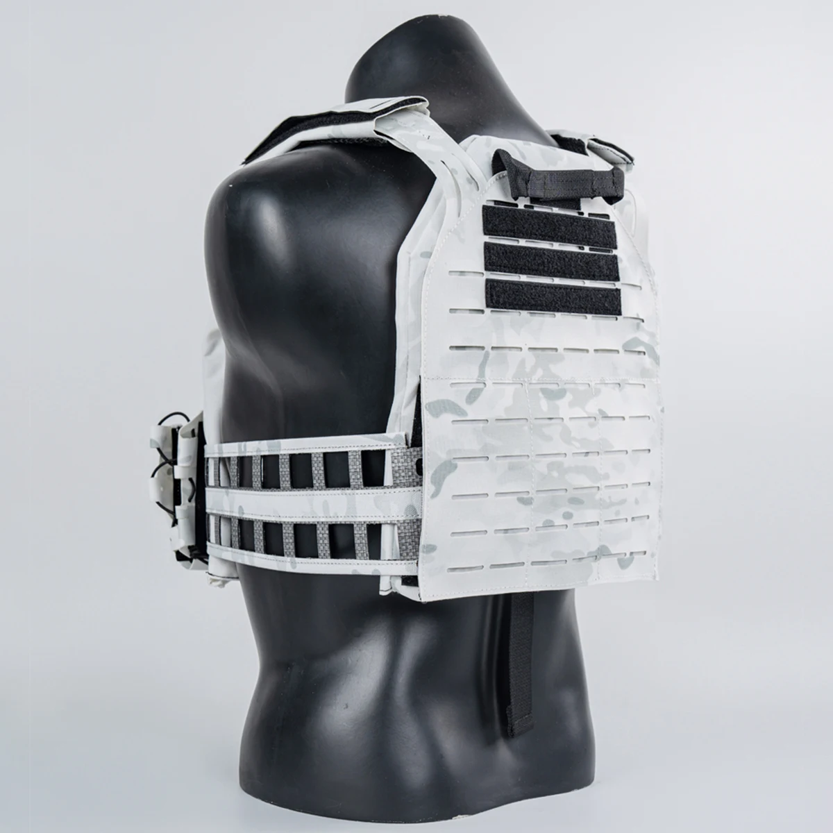 سترة تكتيكية مموهة للثلج مع حقيبة مجلة ثلاثية سترة صيد للصيد في الهواء الطلق لعب الأدوار والدعائم التلفزيونية #5