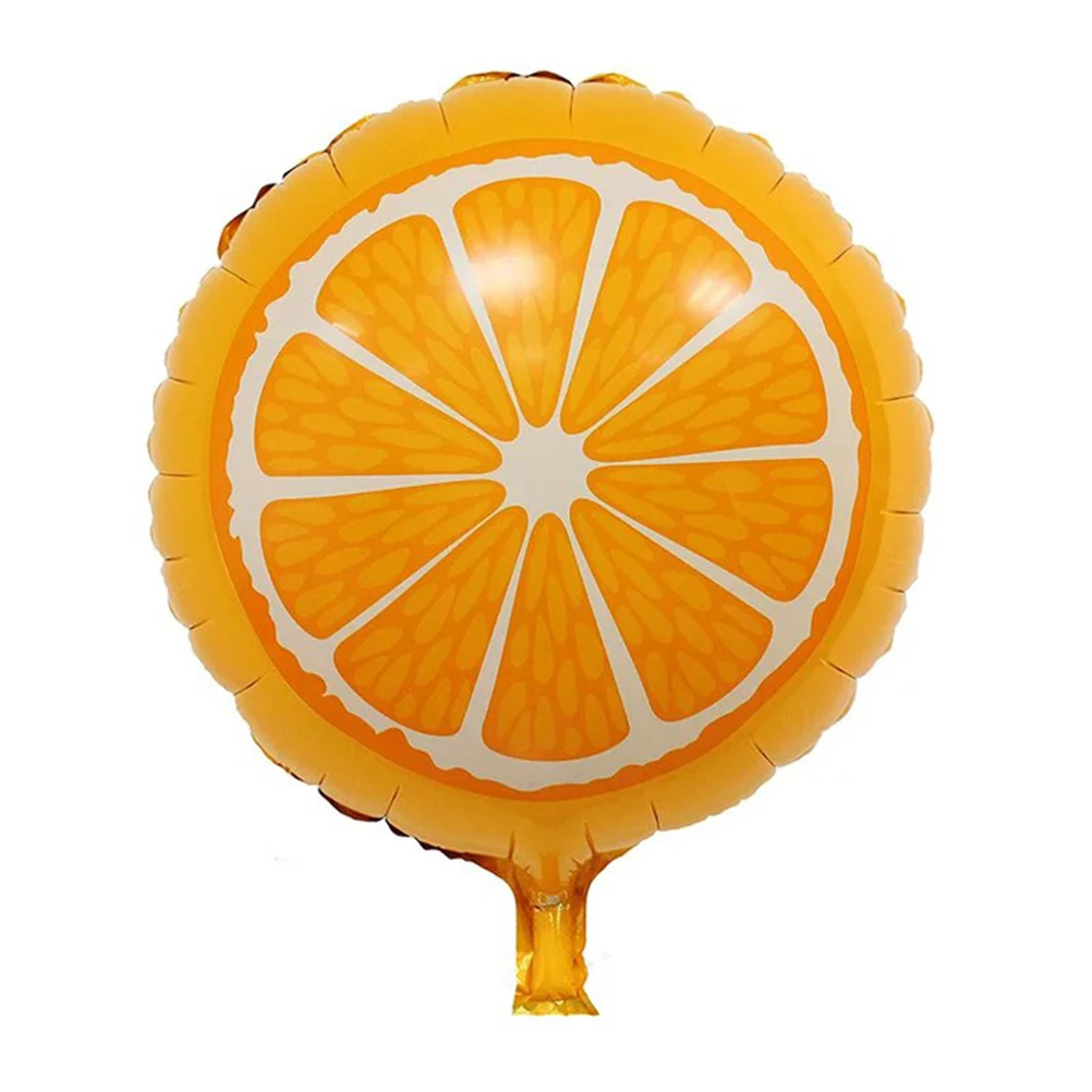 

30pcs 18 Inch Fruit Aluminum Summer Party Balloons Set Baby Birthday Decoration Balloons For Baby Shower Kids Party Wall Ceiling
