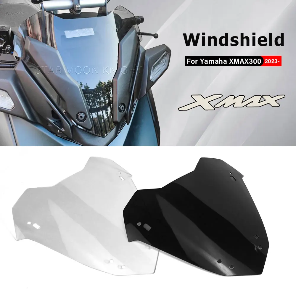 Motorcycle Accessories For YAMAHA XMAX300 X MAX XMAX 300 2023 2024- Windshield Fairing Sports Wind Shield Deflector