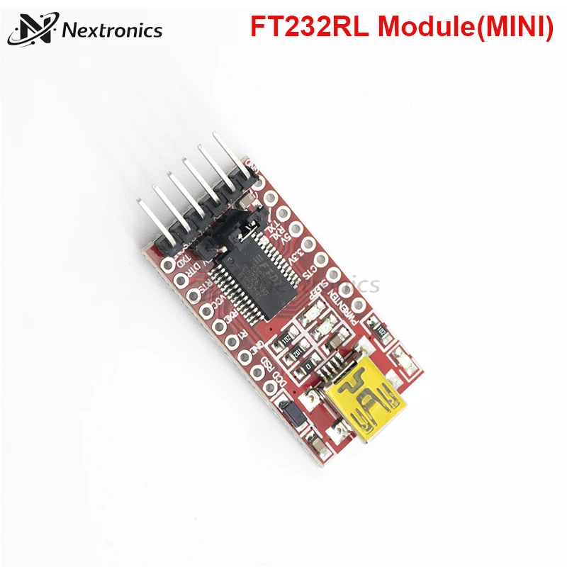 1/3/5/10PCS FT232RL FTDI USB to TTL Serial Adapter Module MINI Type-C 3.3V 5V Converter for Arduino Pro Mini MCU Programming - view 5