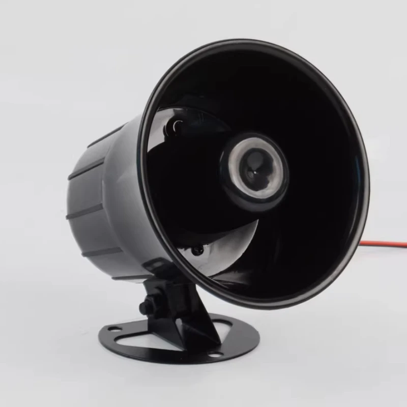 Security DC 12V Outdoor Alarm Siren Wire Loud Alarm Horn 115Db Exterior Sirena Alarma Speaker For Alarm System 15W