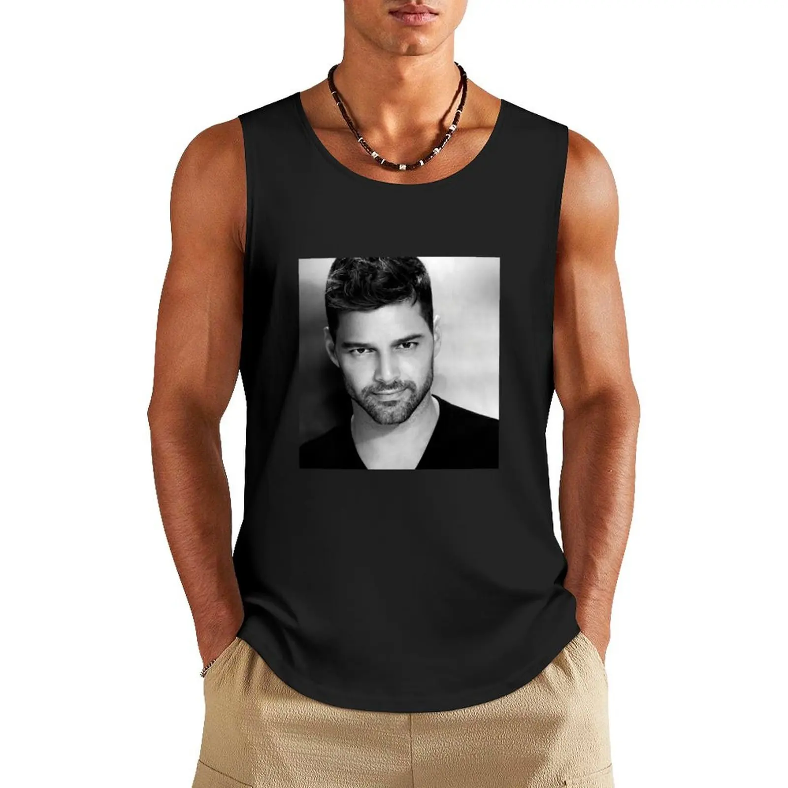 

Bas Ricky Bin Martin Tam Tour 2020 T-Shirtbas Ricky bin Martin tam tour 2020 Tank Top t-shirt Men's gym shirts Male clothes
