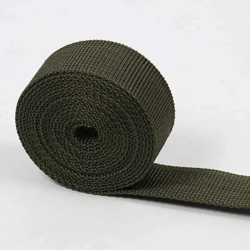 2.5 3.8 5cm Black Green Coyote Brown Neon Green Orange Camouflage Webbing Loop Hook Fastener Tape Non-elastic Strap 5 Meters
