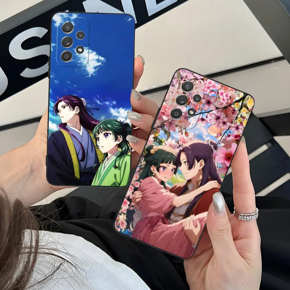 

Чехол для телефона Apothecary Diaries Jinshi Maomao для Samsung Galaxy A73 72 71 70 56 55 54 53 52 36 35 34 23 16 15 5G с цветной печатью