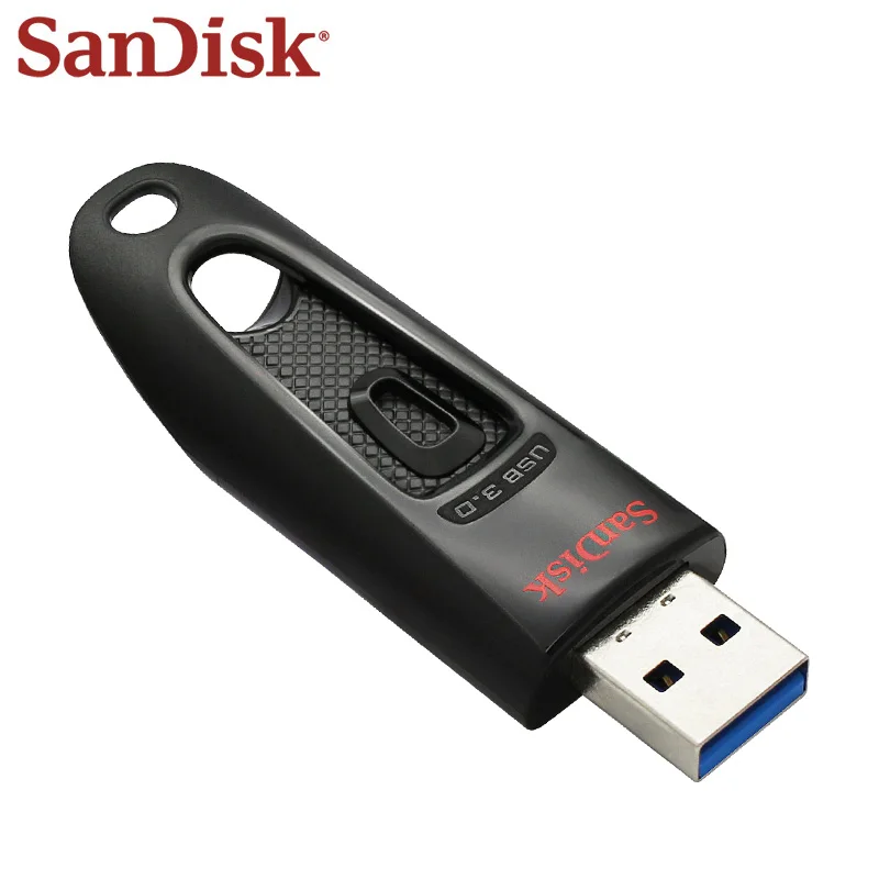 Czarny Pendrive CZ48 SanDisk 100% Oryginalny USB 3.0 Flash Drive Pamięć Flash 16GB 32GB 64GB 128GB 256GB 512GB Max 130Mb/s — zdjęcie produktu 3
