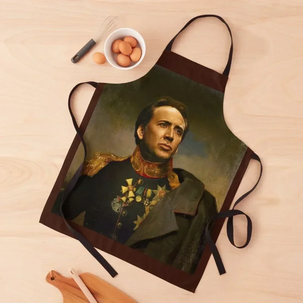 

Lord Nicholas Cage Apron custom women's kitchen Men gift Manicurists Camping Apron
