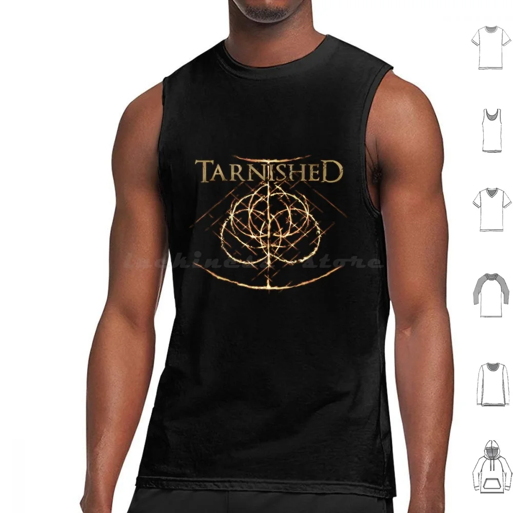 Tarnished Tank Tops Vest Sleeveless Price Games Game Video Games Video Game Videogames Videogame Gaming Videogaming Elden