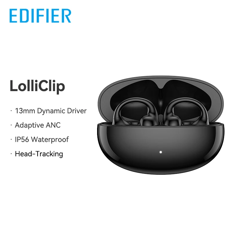 EDIFIER LolliClip オープンイヤー トゥルーワイヤレスイヤホン