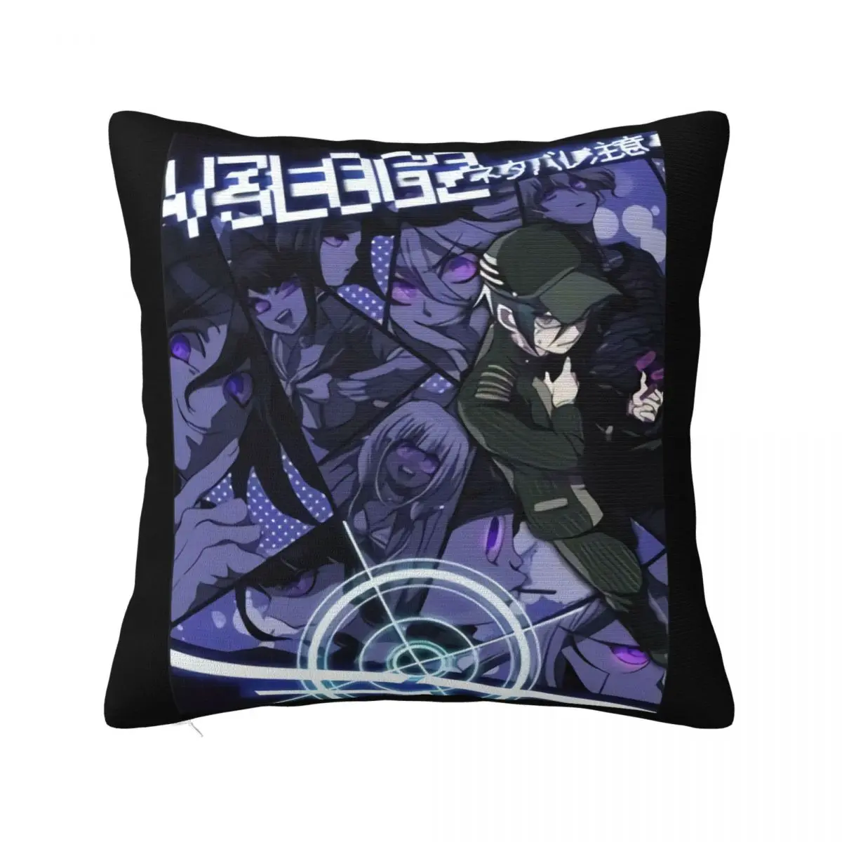 Unisex Print Danganronpa V3 Killing Harmony Saihara 100 Cotton Punk Print Vacation Pillow Case