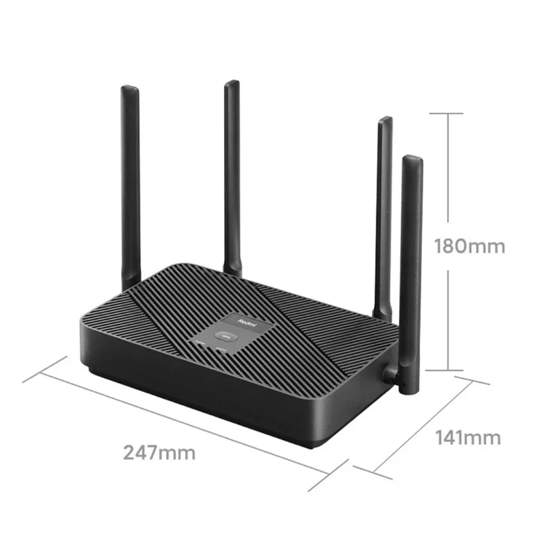 Xiaomi Redmi Router AX1800 Dual Frequency WiFi6 1755Mbps 2.5G/5GHz Gigabit Ethernet Port Mesh Networking Xiaomi Easy connect