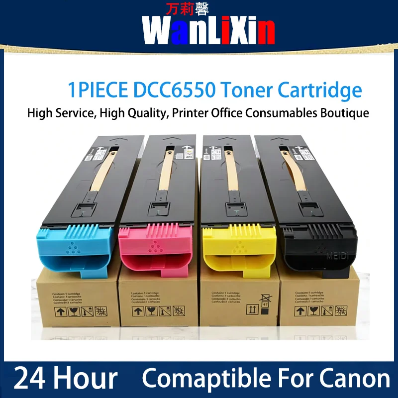 

1piece DCC6550 Toner Cartridge with chip Compatible For Xerox 6501/7501/5065/506211/ C55401/65501/75501/C5400/6550/7500