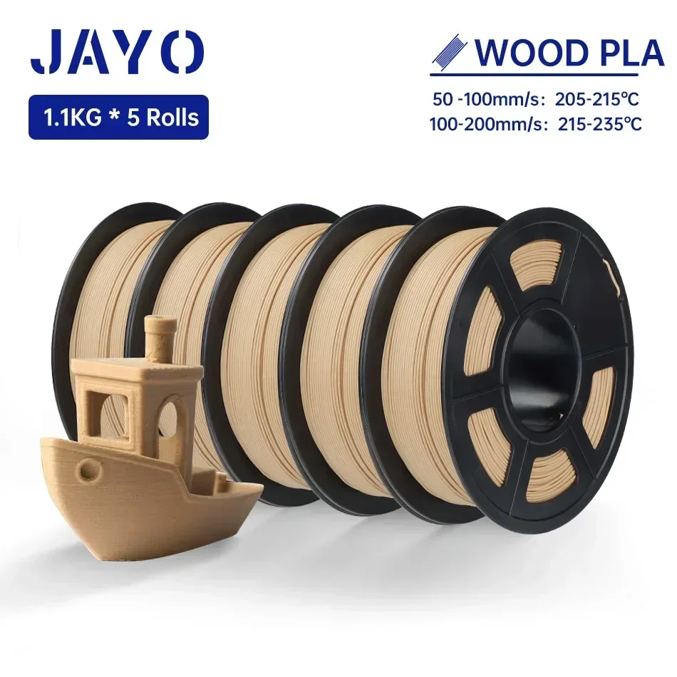 US.EU PLA Meta / ABS / PETG / SILK / PLA Filament 1.75MM 5Rolls Drukarka 3D 100% bez pęcherzyków do FDM DIY Gift Material Fast