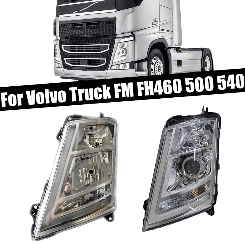 For Volvo Truck FM FH460 500 540 Front Headlight Daytime Running Light Head Light Driving lights Signal Lamp Headlight Housing