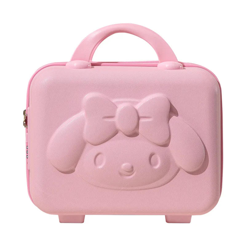 14 pouces nouvelle valise de dessin animé Portable Sanrios Kawaii Anime étui à cosmétiques petite valise lumière mignon bagages Souvenirs étudiant