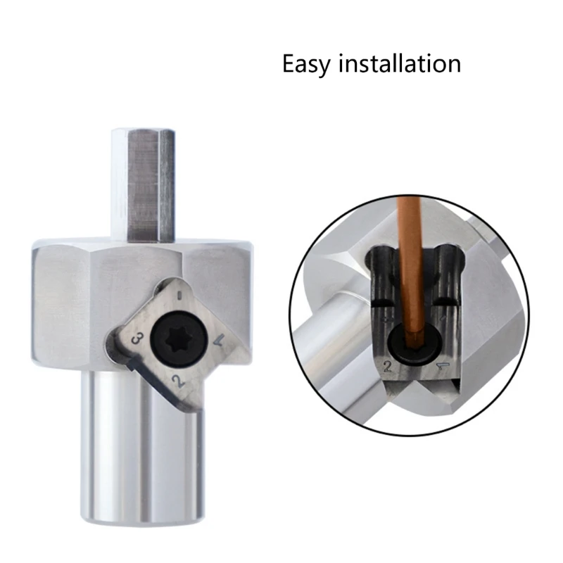 ม้านั่งสุนัขหลุม Chamfer Reamer เครื่องมือไม้ Chamfer Flar เครื่องมือสแตนเลส Drop Ship