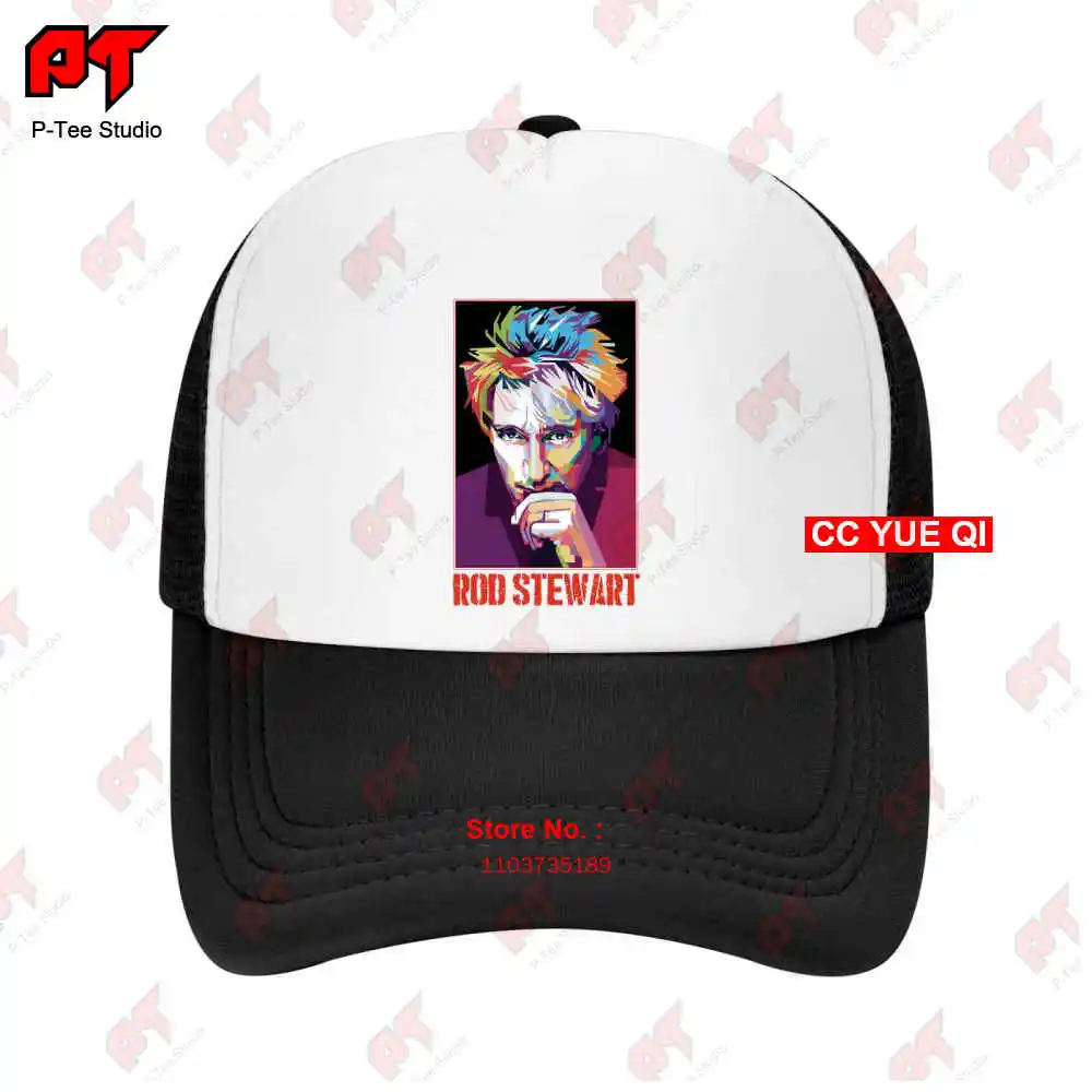 Berretto da baseball natalizio Rod Stewart Cappellino da camion 8MPY