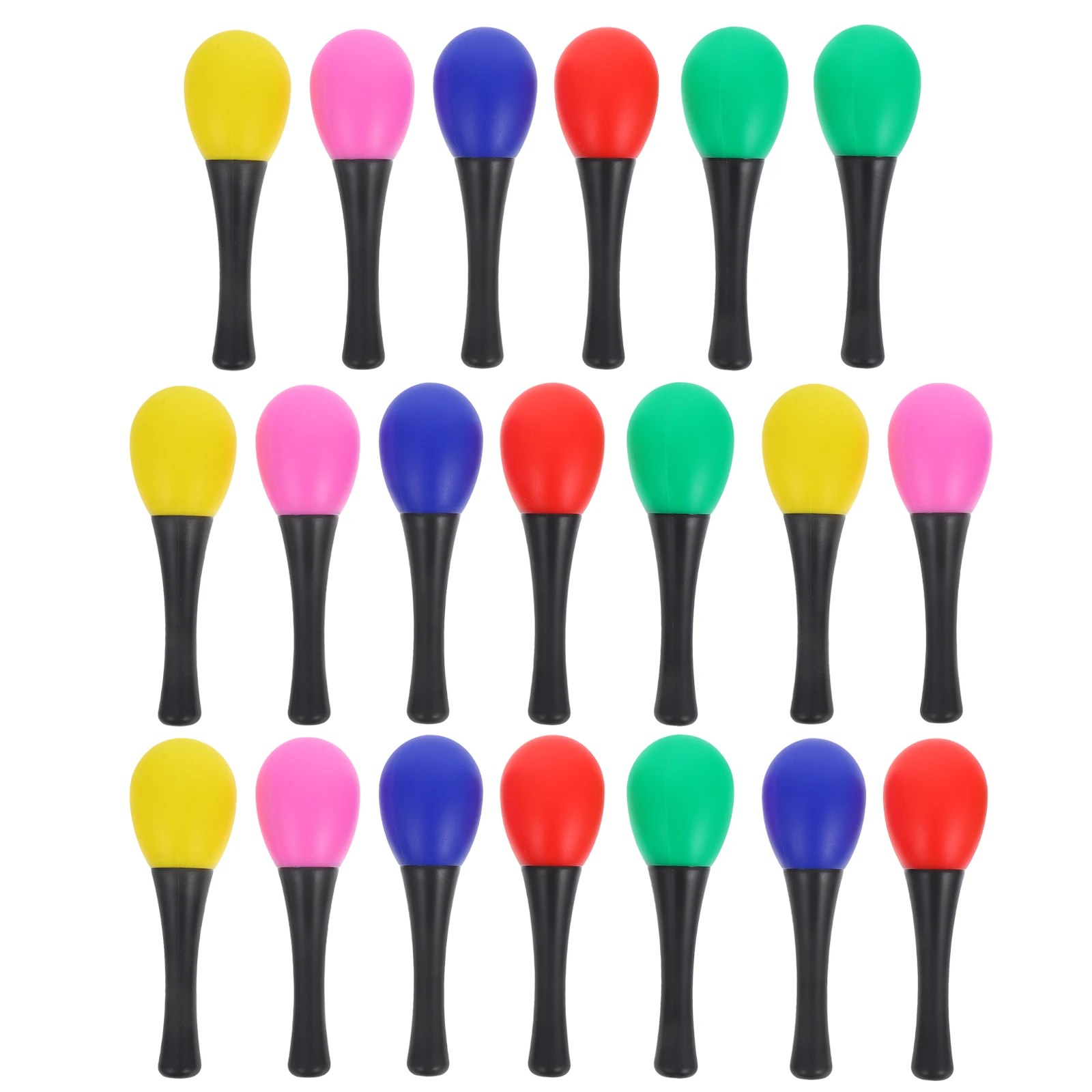 

10 Pairs Rattle Kids Toys Percussion Musical Egg Maracas Mini Shaker Child Gifts