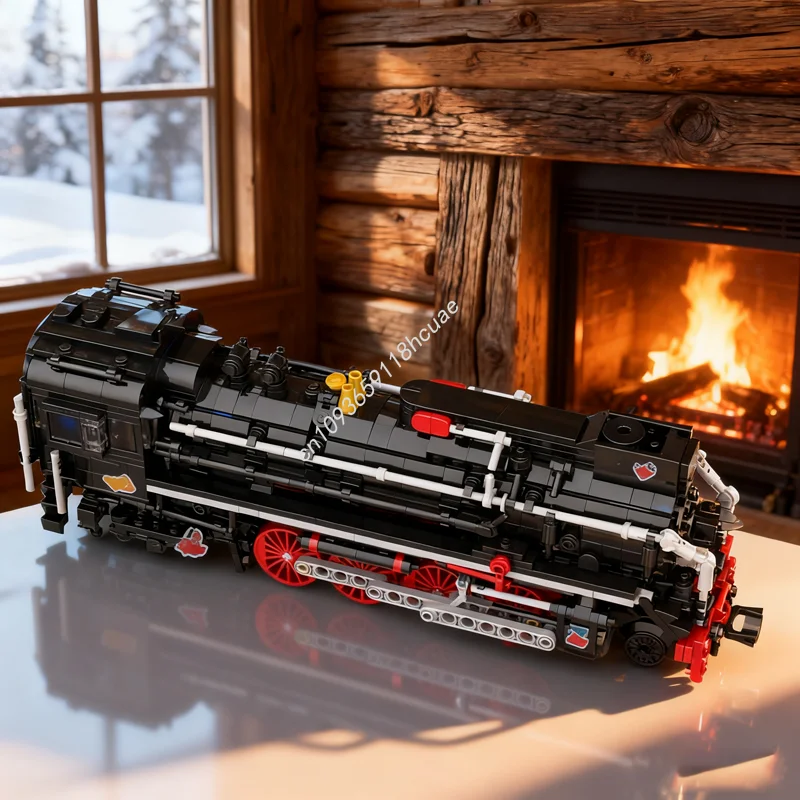 

1471pcs MOC 1 China Railways JS Class 2 8 Trained Model Building Toy Blocks Assemble DIY Christmas Gifts Brick Kids Birthday