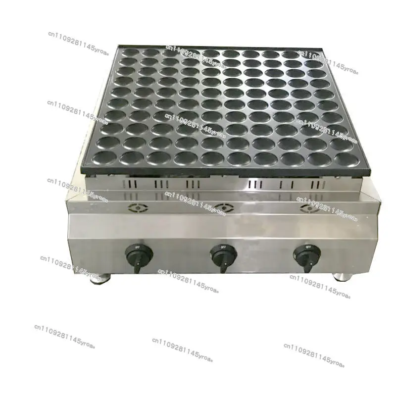 Fast Food Machines Goodloog 100 Holes Gas Mini Pancake Maker Machine Wholesale Dutch Poffertjes Machine