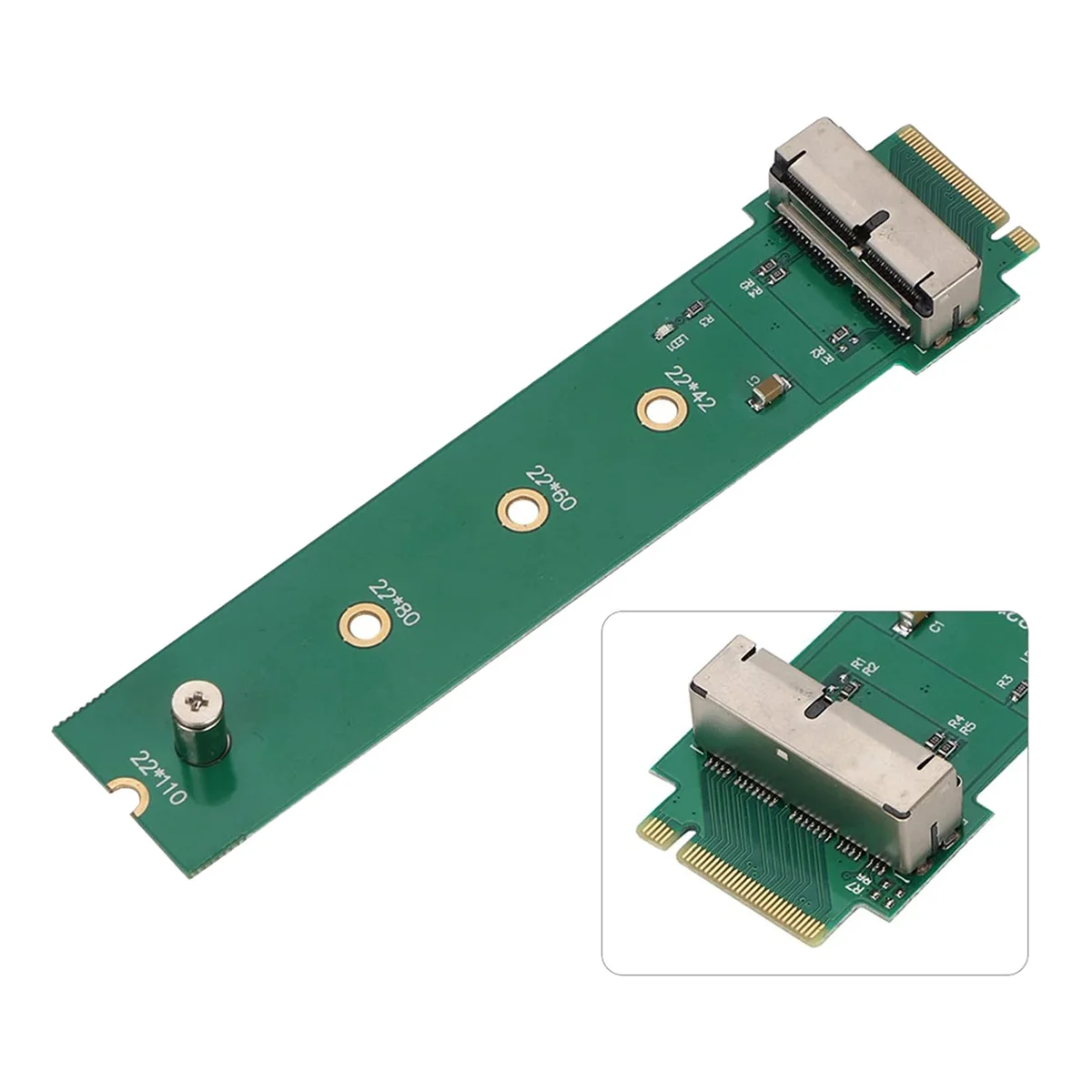 M.2 NGFF Adapter Card for SSD Supports MZ JPV5120/0A4, MZ JPU512T/0A6, SD6PQ4M-128G/256G-1021 SSDs, 100% New Quality HOT