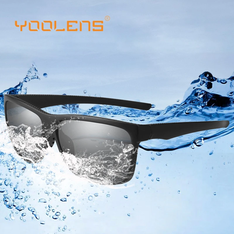 

YOOLENS Floating Sunglasses Men Vintage TPX Polarized UV400 Lens Driving Fishing Brand Sun Glasses Sports Eyewear For Male 149