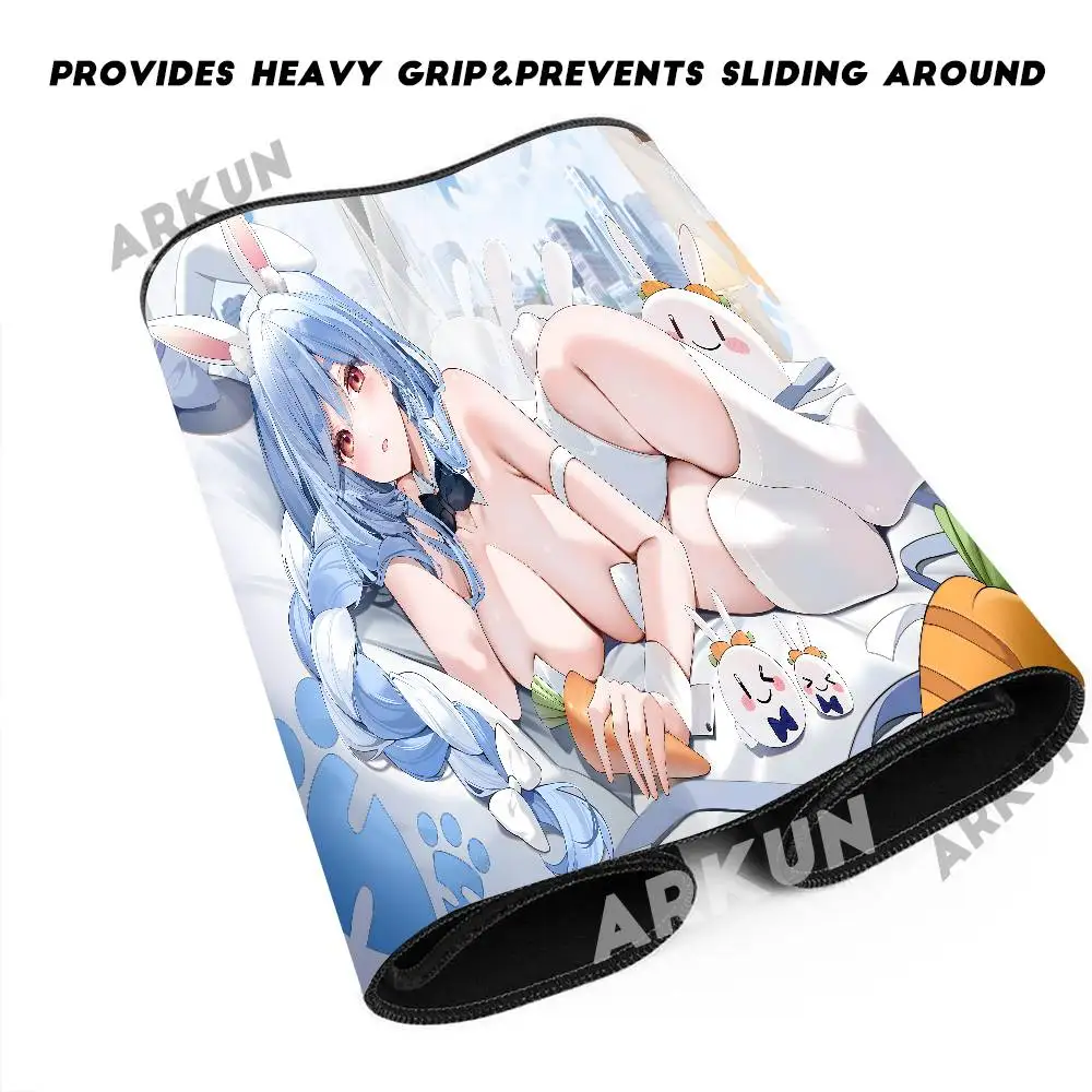 Moda Top Pretty Kawaii Hot Girl Usada Pekora Cool Mouse Pad Grande Gaming Mouse Pad XXL 900X400 Gamer Computer Tavolo Zerbino