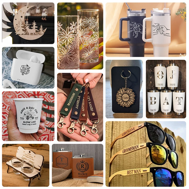 DAJA D3 PRO 4040 Macchina per incisione laser Taglierina per incisore laser Fai da te Piccole imprese Legno Pelle Vetro Carta acrilica Gomma