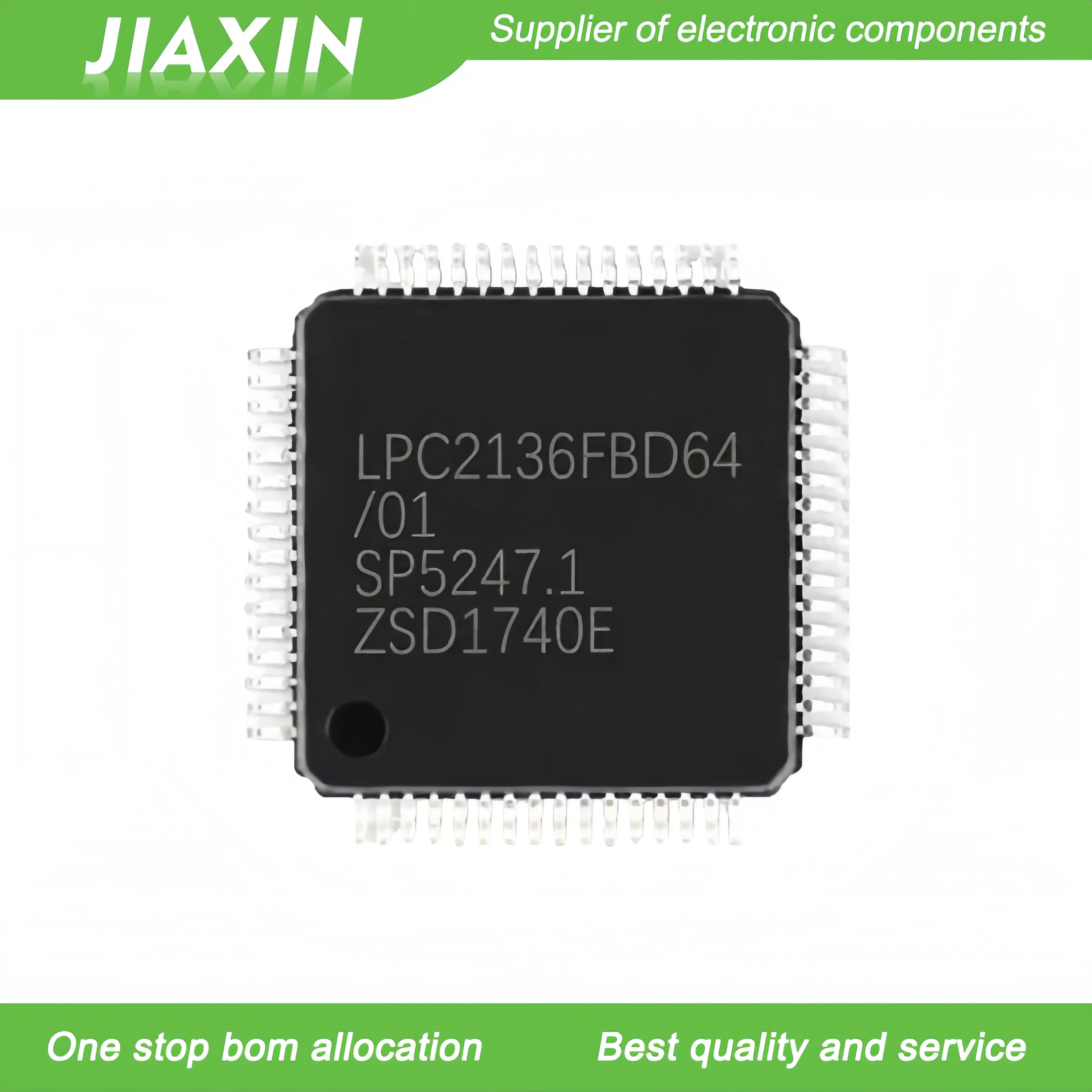 

(5 шт.) 100% новый набор микросхем LPC2136FBD64 LPC2132FBD64 LPC2138FBD64 LPC2131FBD64 LPC2141FBD64 LQFP64