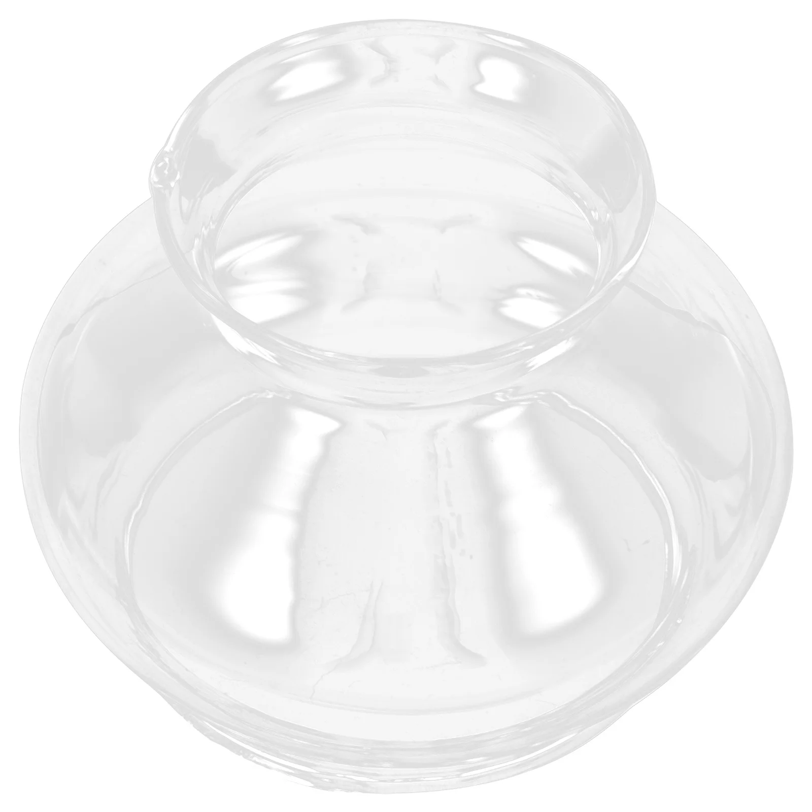 

Изысканная стеклянная крышка масляной лампы, простая установка, удаление для ламп, масляная лампа, стеклянный абажур для дымохода, прозрачный абажур