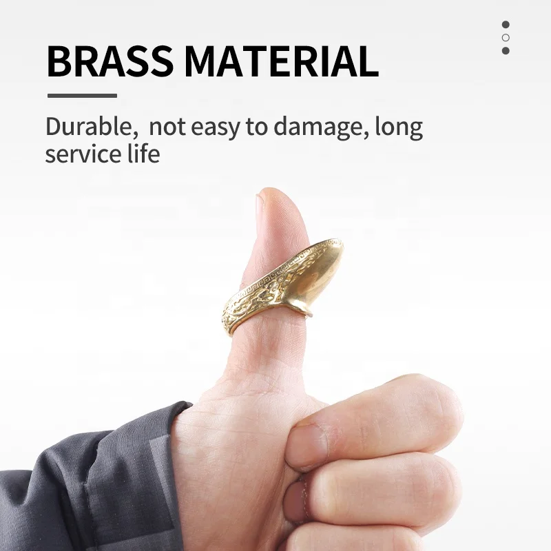 Product Title: Brass Archery Thumb Ring 2