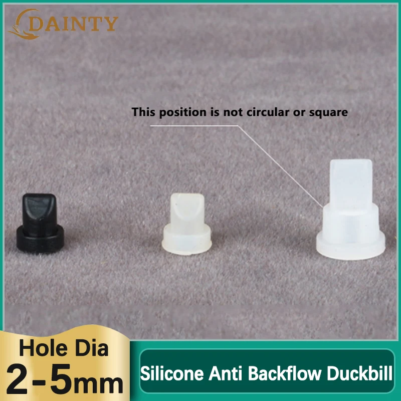 Silikon Anti Rückfluss Entenschnabel Ventil Mini Einwegventile Anti Rückfluss Gummi Rückschlagventil Heizöl Tank Entlüftung Durchmesser 2/4/4,5/5mm