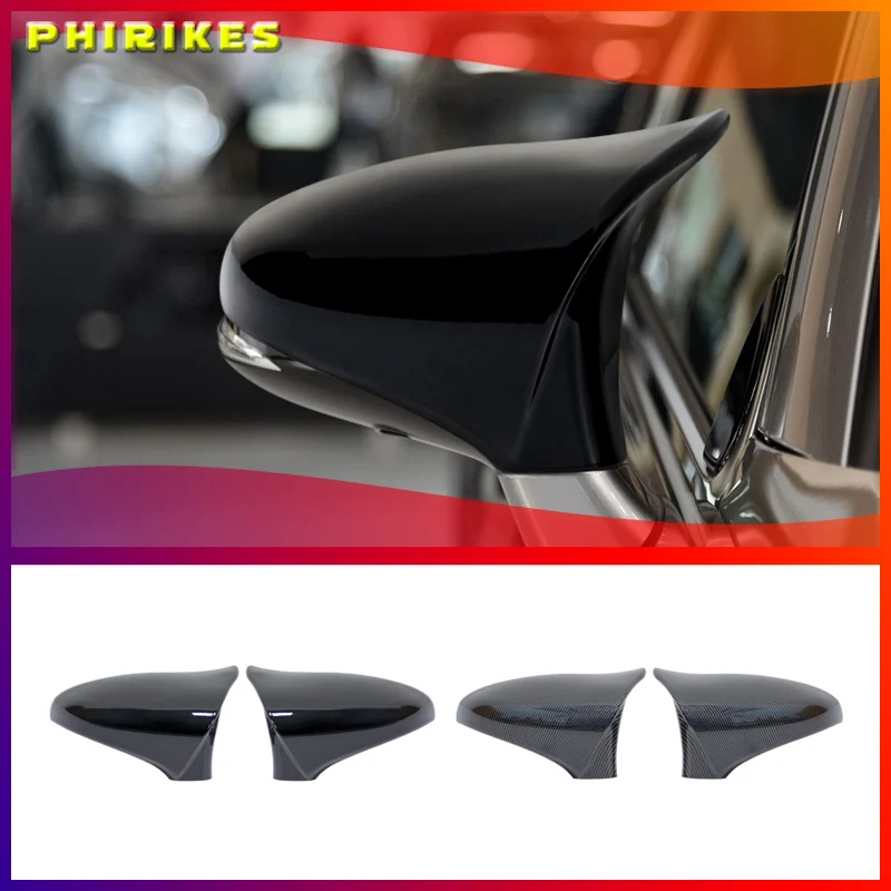 For Lexus ES ES200 ES250 ES260 ES300 ES350 2012-2018 Rearview Mirrors Cover Side Rear View Mirror Caps Shell Housing