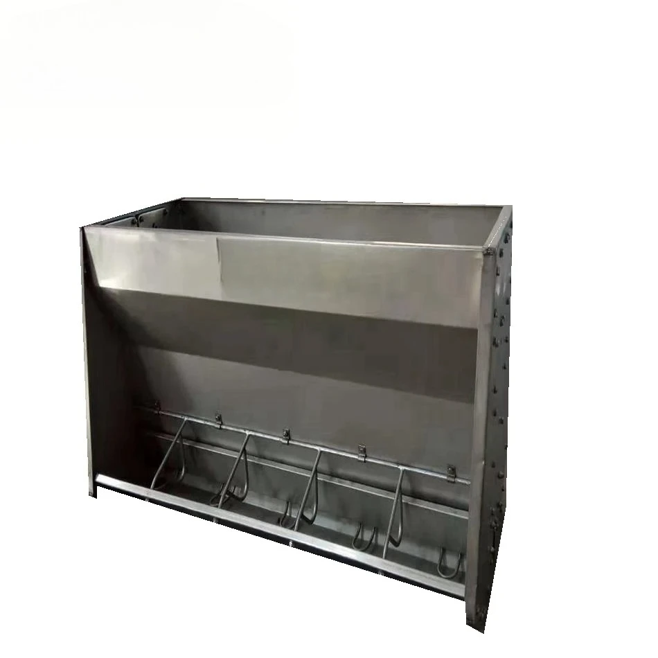 

Pig Farm Nursery Fattening Piglet Sow Feeding Trough Stainless Steel Feeding Trough Pig Feeder